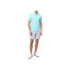 Polo Ralph Lauren Solid Color Logo Embroidered Pullover Short Sleeve Polo Shirt Men tops Sky-Blue 710536856-326