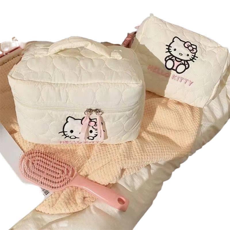 Große Hautpflege-Aufbewahrungstasche / Kosmetiktasche: Süße, Tragbare Damen-Handtasche im Japanischen Stil mit Kostenlosem Versand