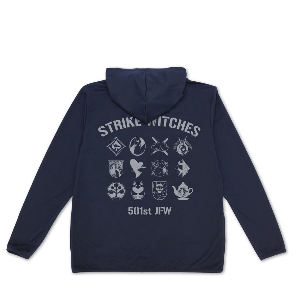

[Официально] 2D Cospa 501st Joint Fighter Wing Strike Witches ROAD to BERLIN Strike Witches Personal Mark Thin Dry Parka NAVY XXL Size