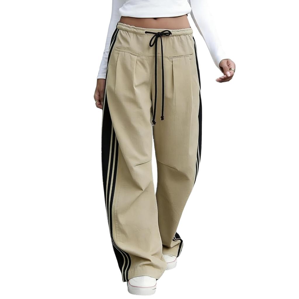 Ladies' fashionable loose casual pants and sports pants