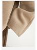 Women's Thickened Woolen Coat with Hood - Stylish Casual Winter Outerwear, Plus Velvet, Loose Silhouette 
