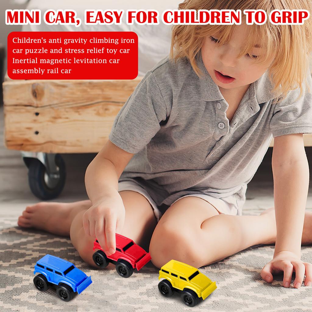 Magnetic Climbing Toy Car, Car That Can Travel On Walls And Ceilings, Magnetic Levitation Inertial Climbing Toy Car