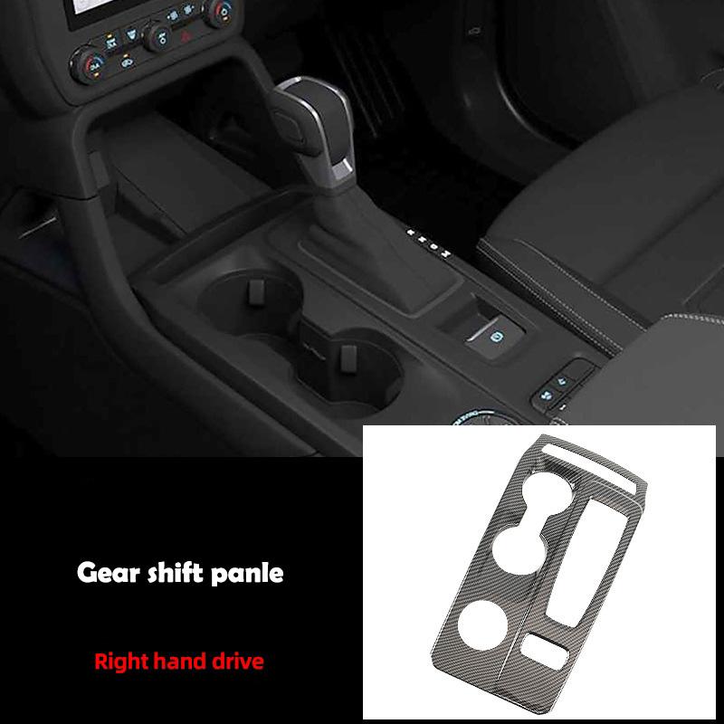 LHD RHD For Ford Ranger Wildtrak T9 2024 cenet conlose gear shift panle steering wheel ACvent readlamp armrest cover