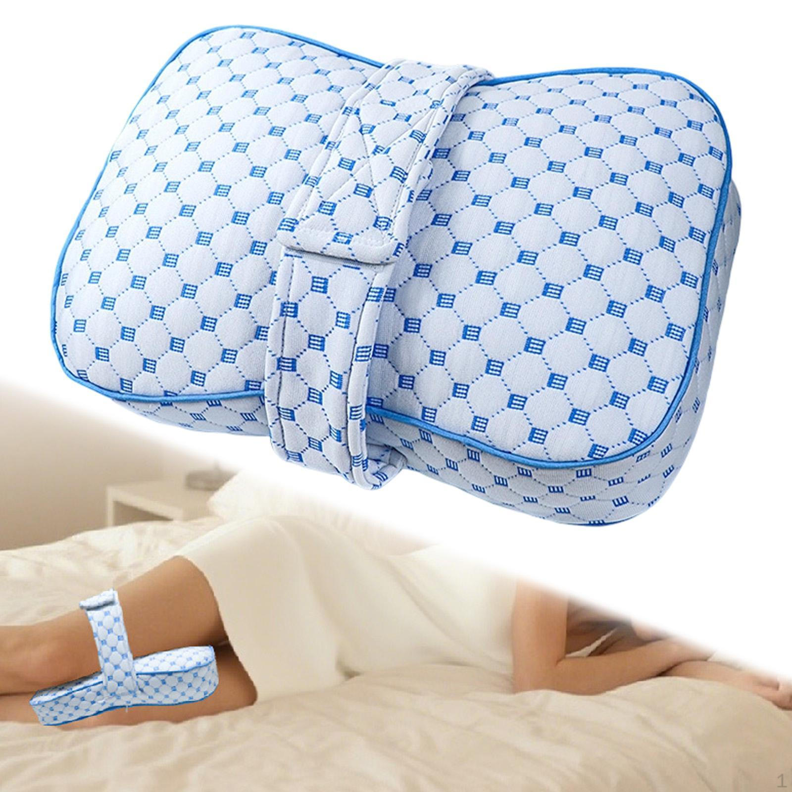 Leg Pillow Comfortable Easy to Clean Convenient Practical Adults Cushion with Adjustable Strap Color A