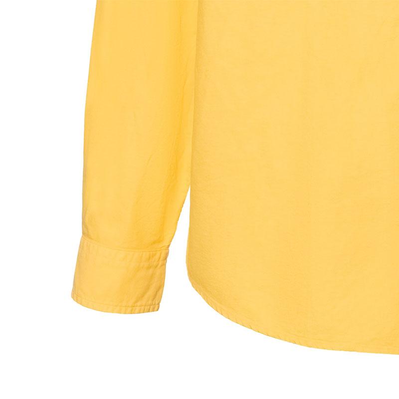 Polo Ralph Lauren Logo Print Button-Down Long Sleeve Shirt Men shirts Yellow MNPOWOV16823333-700