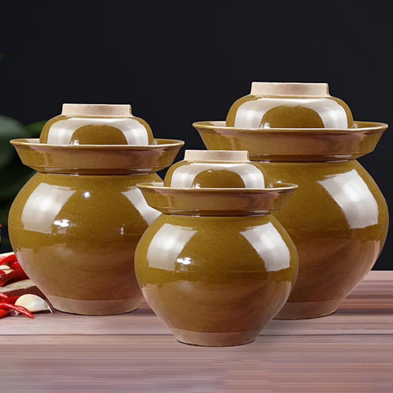 Vaso da Fermentazione in Ceramica Yimeide WYQ0364 con Coperchio