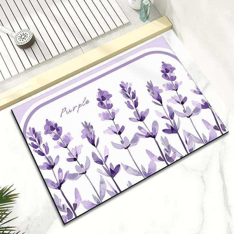 

Бытовой диатомовый грязепоглощающий нескользящий быстросохнущий коврик для ванной комнаты коврик для двери с рисунком милый забавный коврик 40 * 60cm Diatom Mud