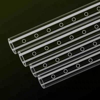 1 Stück Hochtransparenter Aquariumfilter Regensprühstange Auslaufrohr Acryl Regendusche Auslassrohr Fischbecken Filterzubehör