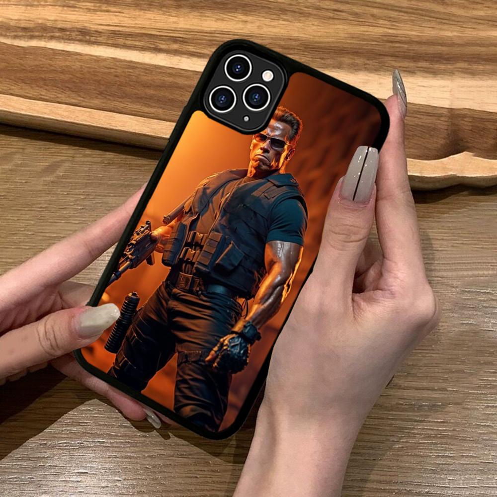

Arnold Schwarzenegger Terminator Phone Case Silicone PC+TPU For For IPhone 11 12 13 14 15 16 Plus Pro Max Cover iPhone 13 Pro