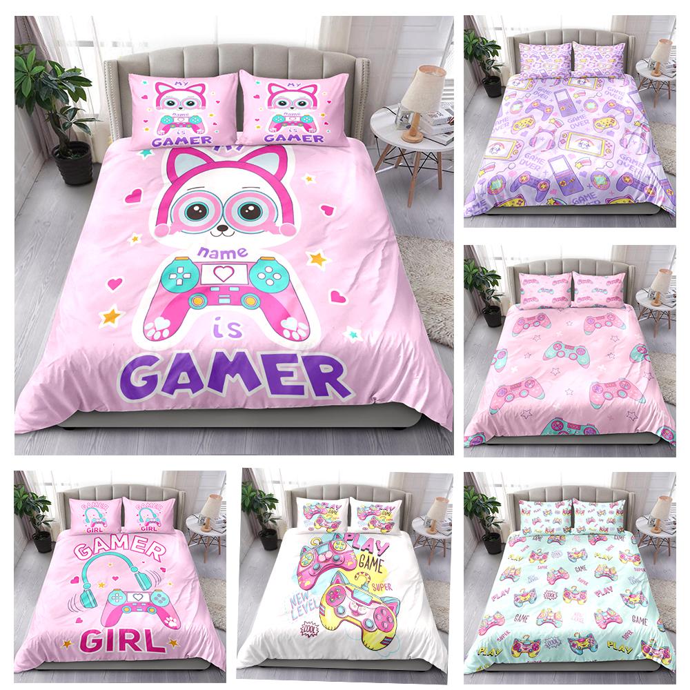 

Пододеяльник и наволочка Cute Game Pad