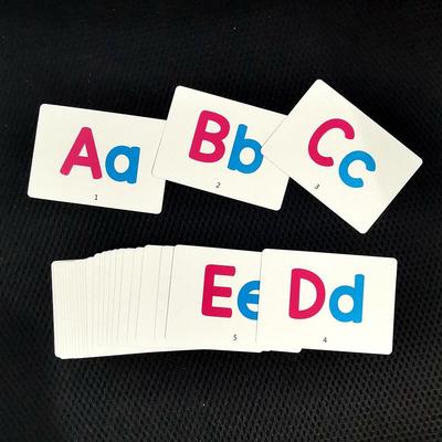 Spot 26+1 Kinder Alphabet- und Wortlernkarten für die frühe Bildung