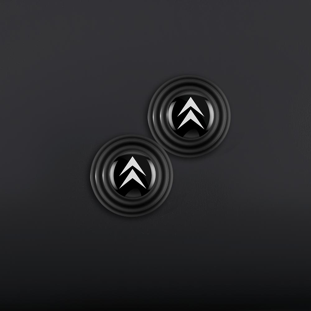 4/10pcs Car Door Trunk Sound Insulation Shock Absorbing Anti-collision Pad Stickers Accessories For Citroen C4 Picasso Xsara C5