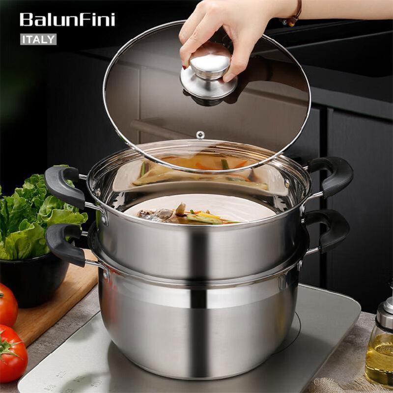 Belenfeini St. Paul 304 SS 2-Layer Steamer Pot