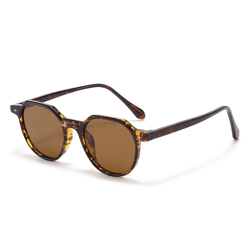 Korean Style Irregular Polarized Sunglasses - Unisex UV Protection Retro 8630