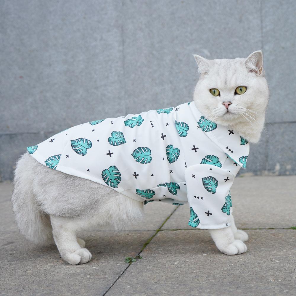 Pet It Trendy Brand Fashion Dog Clothes Shirt Summer Than Bear Teddy Schnauzer Corgi Pet Clothes Hawaii