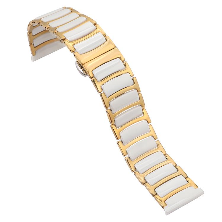 

Швидкознімний ремінець для годинника Huawei GT2 з нержавіючої сталі та кераміки 18mm Width