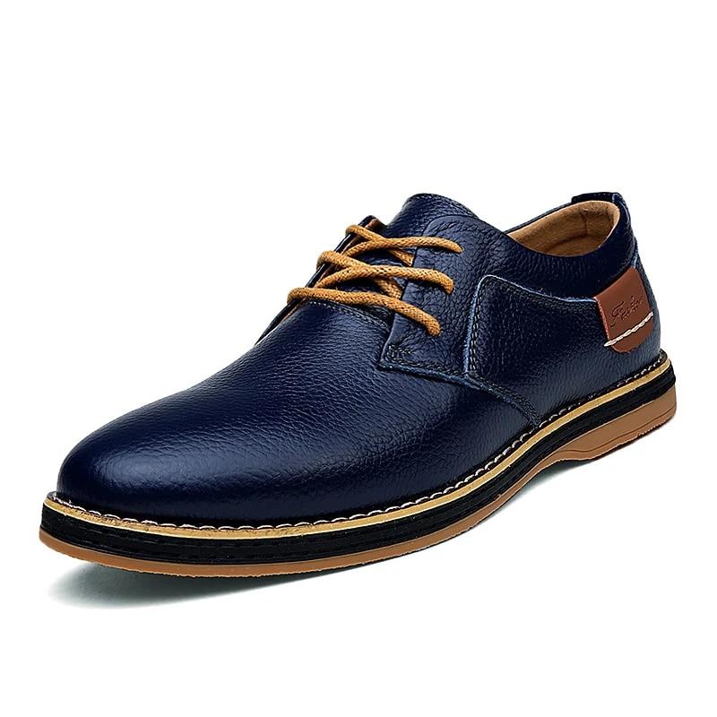 Casual Men Shoes Luxury Italian Style England Business Shoes Casual Comfort Shoes