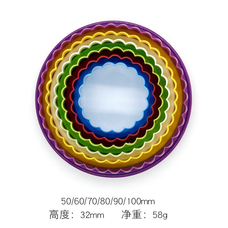 Practical Plastic Clay Mold DIY Flower Tree Star Professional Earring Cutting Mold Polymer Clay Pottery Pottery Making Tools