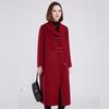 Fengmao 100% Wool Double-Faced Long Overcoat
