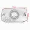 Motorcycle Brake Master Clutch Cylinder Cover Aluminum Alloy Professional Replaces Easy Installation