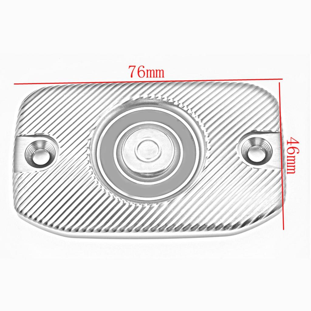 Motorcycle Brake Master Clutch Cylinder Cover Aluminum Alloy Professional Replaces Easy Installation