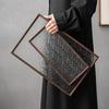 Glass Storage Tray Modern Fruit Trays Elegant Decorative Living Room Tray Beautiful Aesthetic Luxury Serving Plates Home Decor