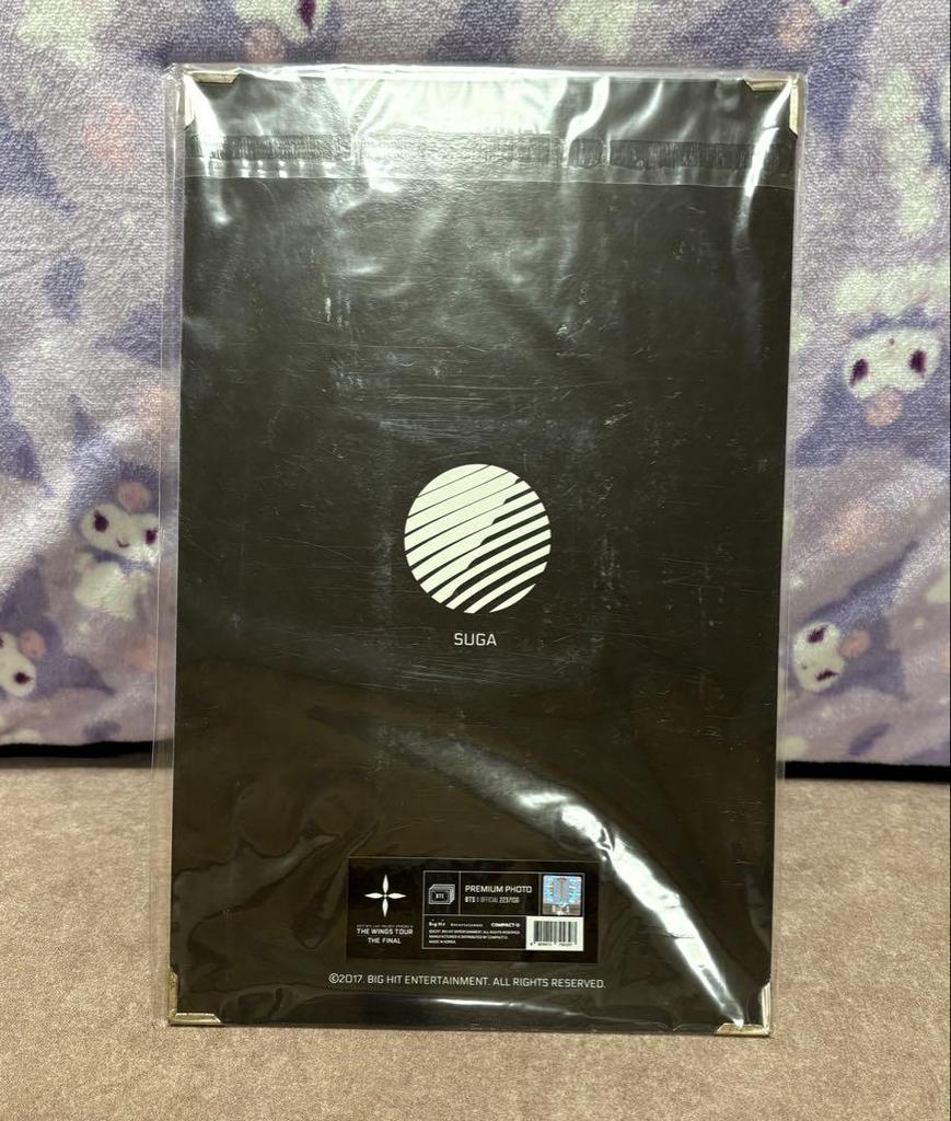 [USED] Rare BTS WINGS THE FINAL Premium Photo SUGA