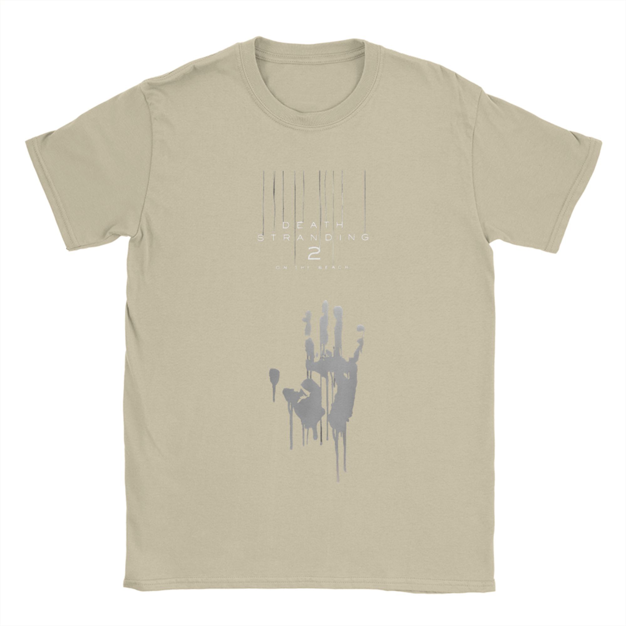 2026 Death Stranding 2 New Series T Shirts Unisexs Pure Cotton TShirts Round Neck Video Game Tees Short Sleeve Oversized Clothing M