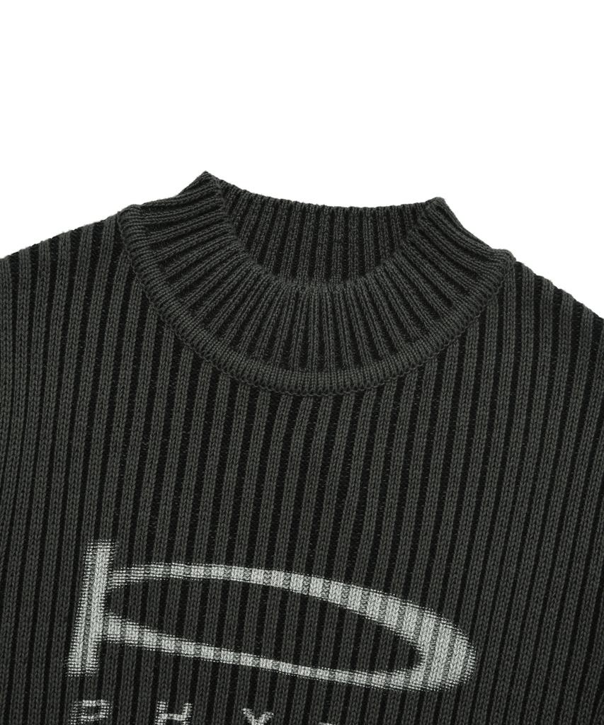PHYSICAL DEPARTMENT Women'S P-Active Two-Tone Rib Knit Black
