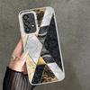 Geometric Marble Pattern Soft Phone Case for Samsung A17 A16 A15 A14 A13 A57 A56 A55 A54 A53 A37 A36 A35 A34 A33 A26 A25 A24 A23