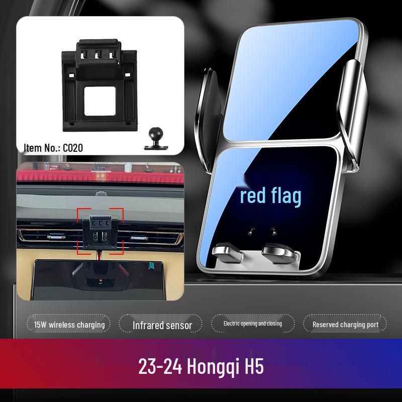 26 Models: Red Flag H5, HS5, HS7, HS9, H9, EQM5, H6, HS3 Car Phone Holder