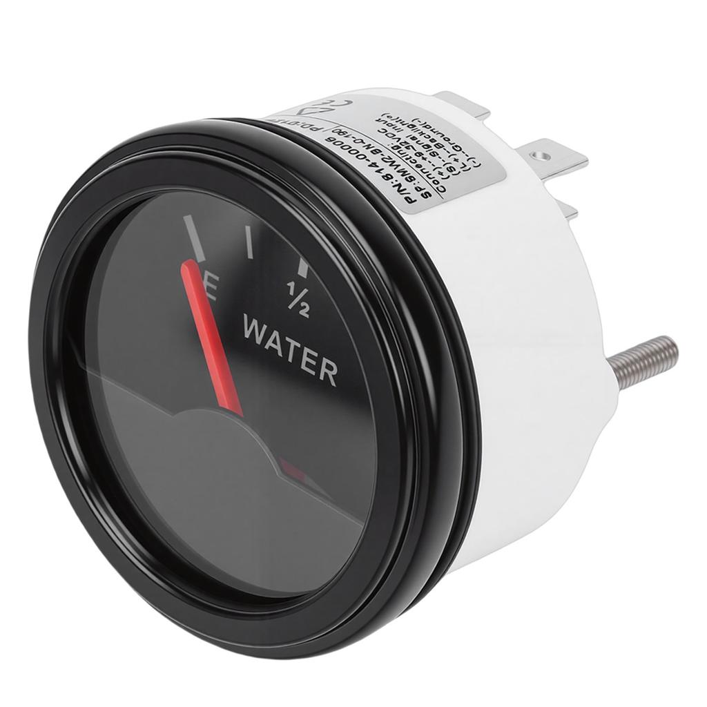 Pointer Water Level Gauge 52mm Mounting Hole Universal 9 32V 0 190 Ohm for Marine Boats Trucks RVs Generator Sets Buses