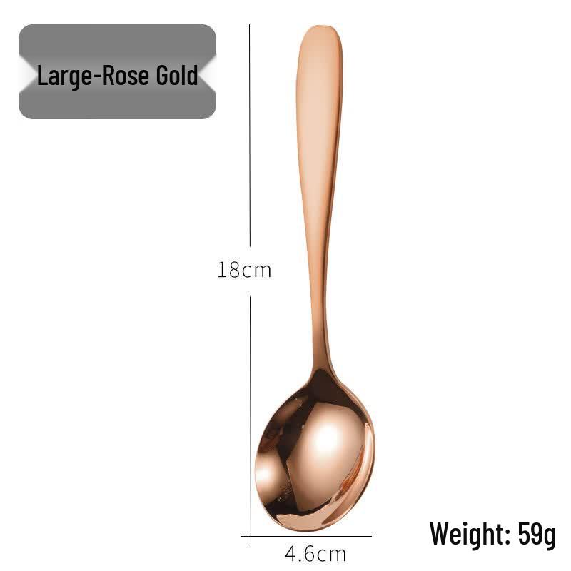 

ZISIZ Deep Round Head Spoons