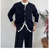 Men's Coat Spring and Autumn Trendy Brand Ruoshuai Sweater New Trendy High-Grade Casual round Neck Sweater