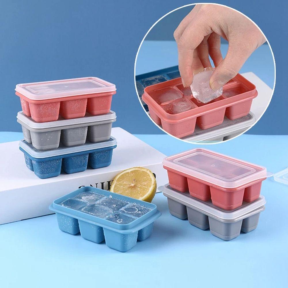 With Lid Ice-Making Artifact Homemade Frozen Ice Cube Ice Mold Ice Tray Ice-Making Box Cube Mold
