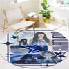 Aitana Round Area Rug,Carpet Rug for Living Room Bedroom Sofa Playroom Decor,Non-slip Floor Mat