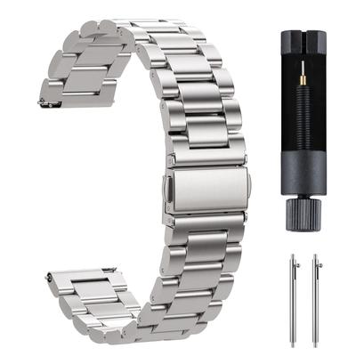 Watch Band Belt 18mm 20mm 22mm Stainless Steel Watch Strap 18mm 20mm 22mm Smart Watch Band Belt Watch Band 18mm 20mm 22mm Replacement Strap Metal Belt