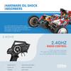 Wltoys 104001 RTR 1/10 4WD RC Car 2.4G Remote Control Racing Car Drift 45km/h High Speed Off-Road Climbing Metal Vehicles Toys