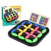 Kids Rotating Puzzle Logical Thinking Brain Teasers Board Game Intelligence Toys for Kids Age 4 5 6 7 8 Birthday Gifts