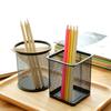 Metal Hollow Pen Pencil Holder Vase Pot Tidy Stationery Storage Desk Container