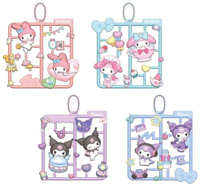 Plat Collection Sanrio Characters My Melody & Kuromi MIX (Box of 4)