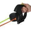With Lights Dual Retractable Rotation Rope Reflective Dogs Auto Retractable Belt  Walking