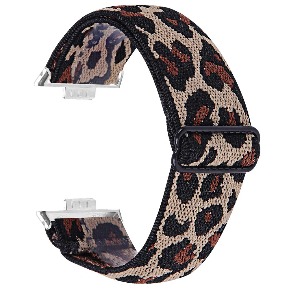 

Для Huawei Watch Fit 3 Нейлоновый ремешок для часов с принтом узора, регулируемая эластичная лента на запястье B