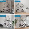 Bicycle Stand for 2 Gravity Wall Lean Type Bicycle Display Stand Cycle Stand Indoor Freestanding Wall Mounted Bike Stand Height Adjustable Hook