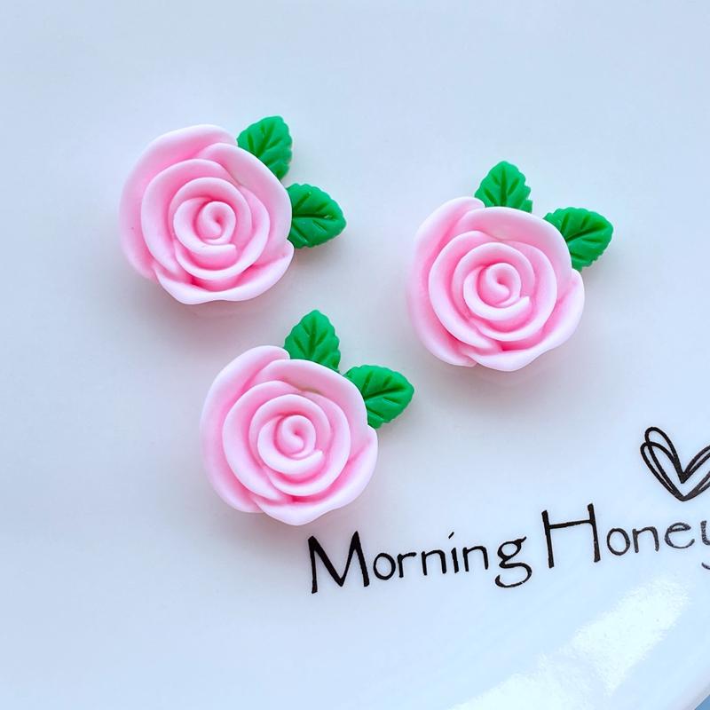 

10 шт. Новые милые смешанные мини-розы, плоские кабошоны из смолы, скрапбукинг, сделай сам, аксессуары для украшения ювелирных изделий