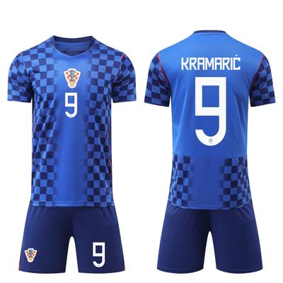 2026 Croatia Football Jerseys Blue #9