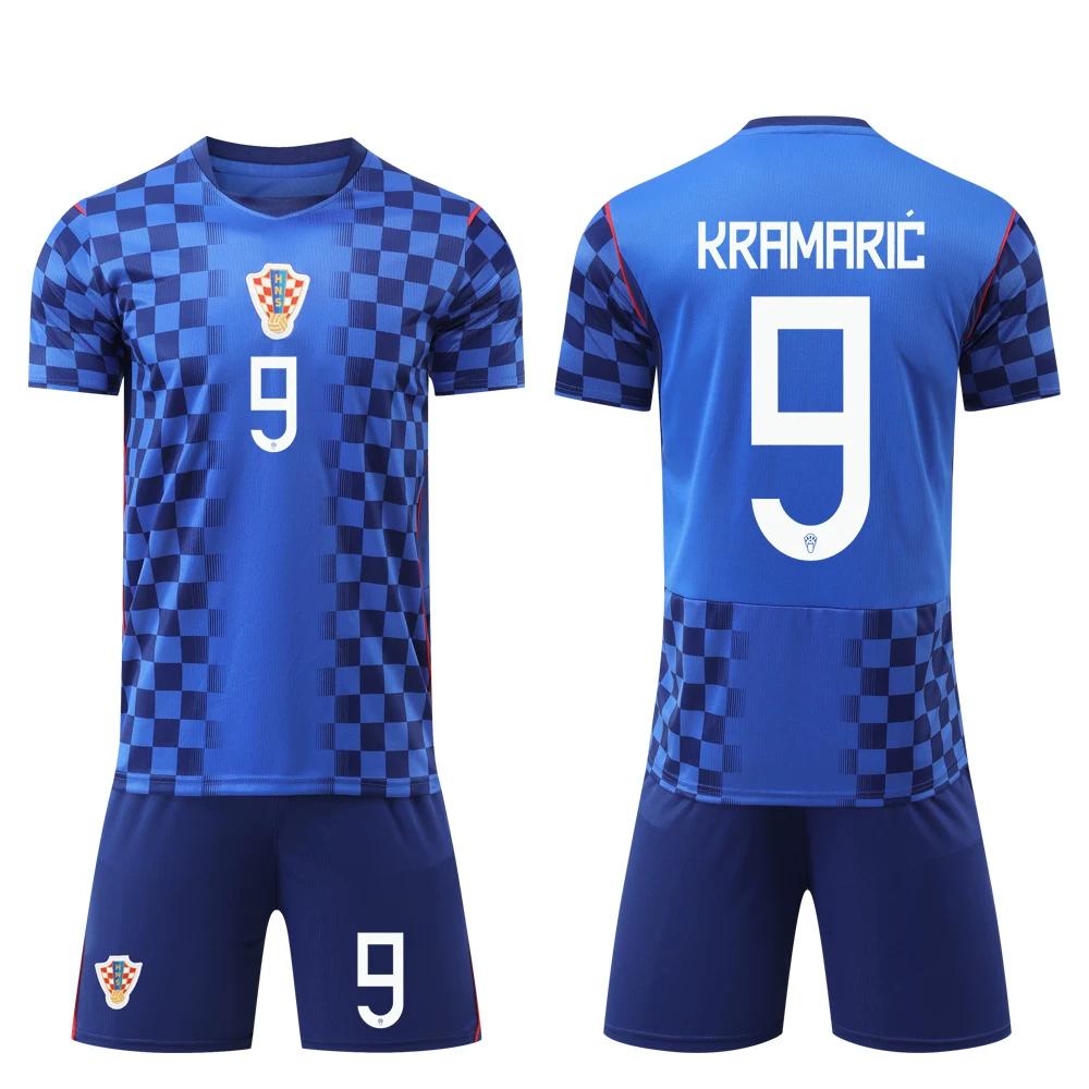 Maglie da Calcio Croazia 2026 Blu #9