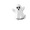 Halloween Horror White Ghost Resin Ornament Decorative Mold Holiday Party Decorative Crafts Ornament