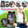 Cartoon Printing Casual Shoulder Bag Junior High School Students Large Capacity Backpacks