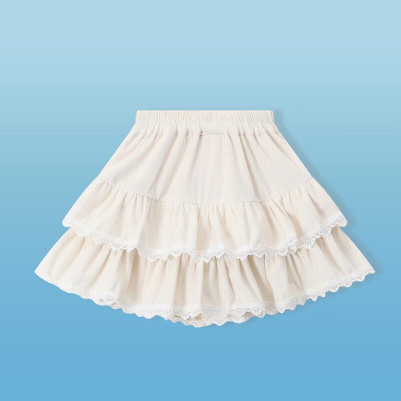 Girls' Korean Style Tiered Ruffle Skirt